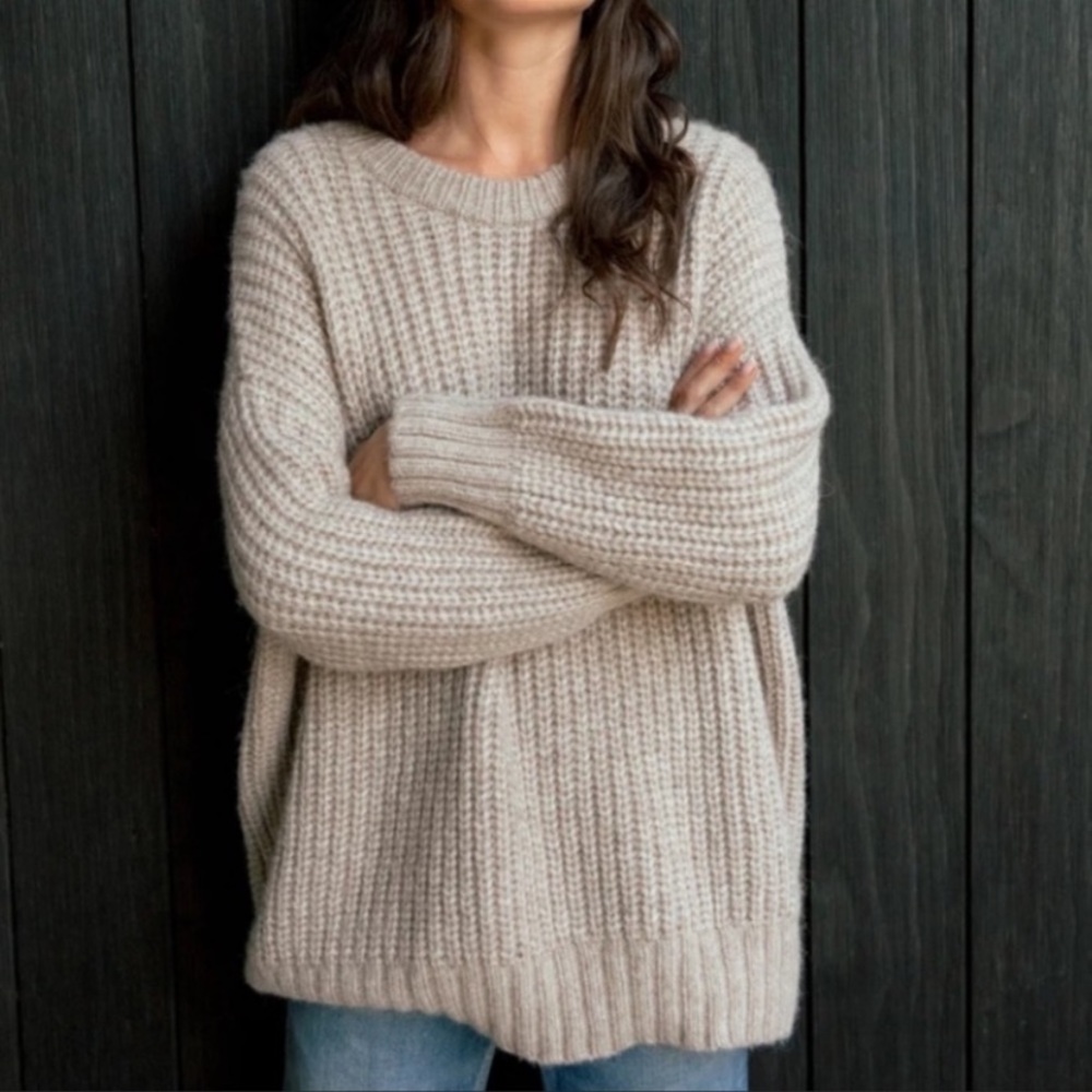 Jenni Kayne Fisherman Cocoon Crewneck